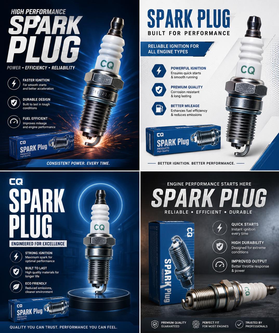 Trial product spark plug