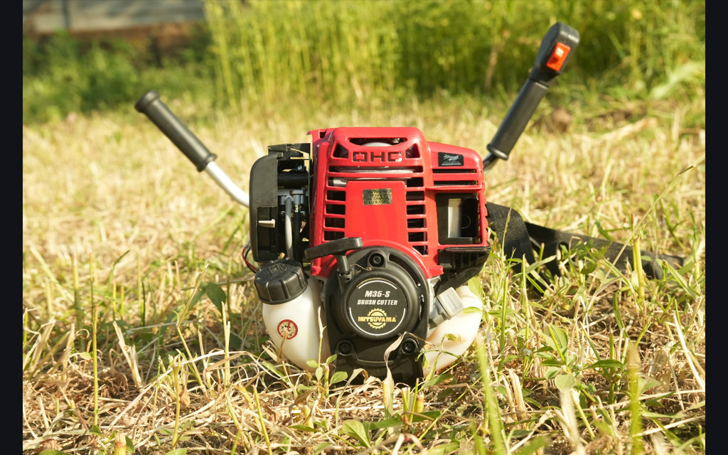 M35-S 4stroke Brush Cutter with accessories