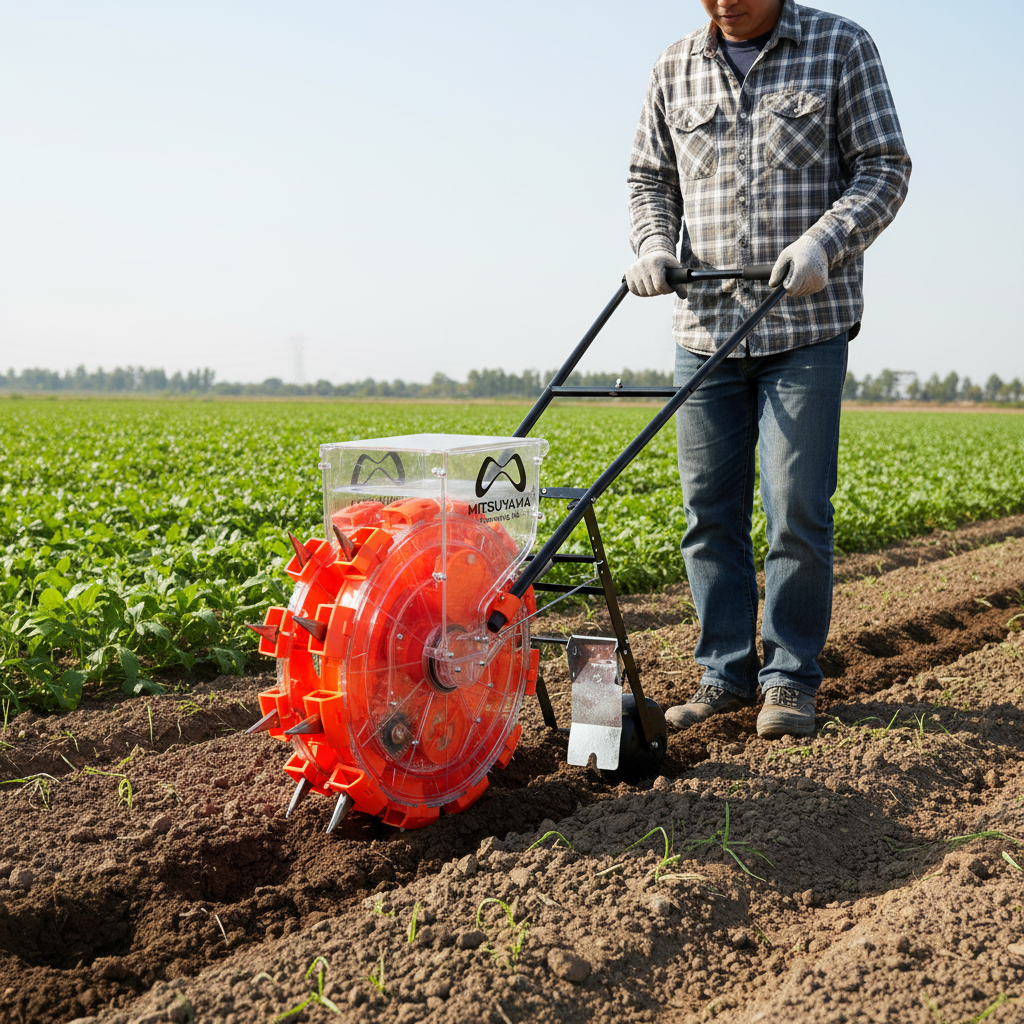 12teeth Manual seeder machine